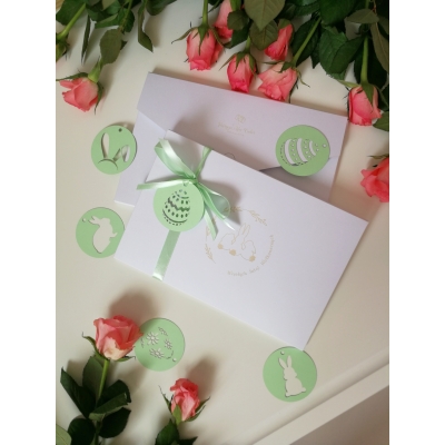 Koperta na zdjęcia 15/21 z grawerem 3, kieszonką na DVD i logiem fotografa - wzór 1